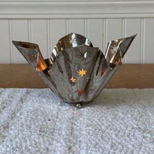 Godinger Silver Starburst Candle Holder